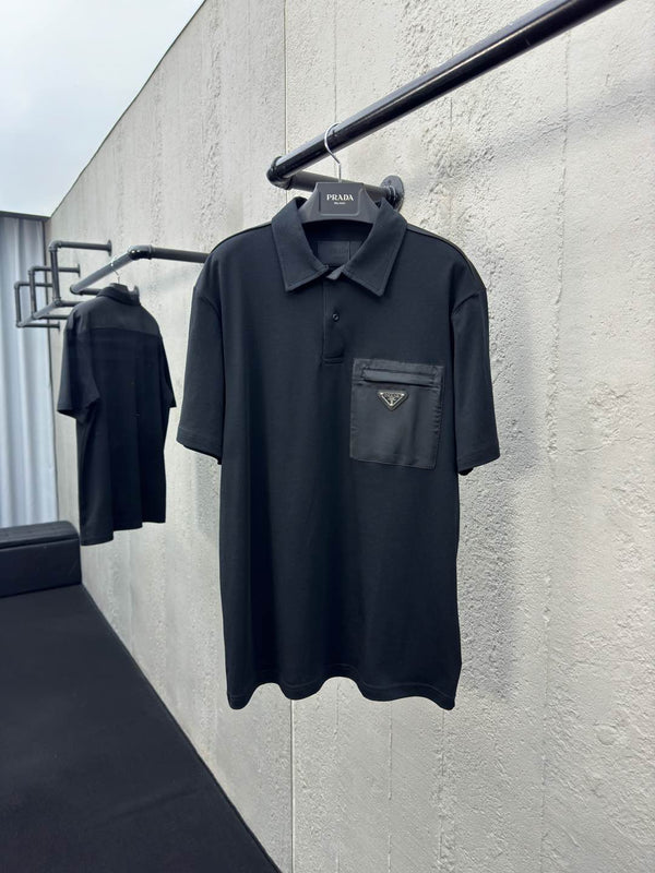 POLO-Shirt mit Reißverschlusstasche