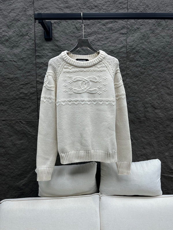 New retro knitted top
