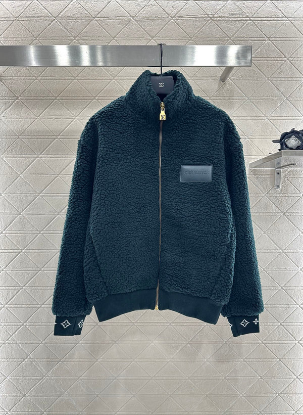 Teddy Plush Zipper Jacket