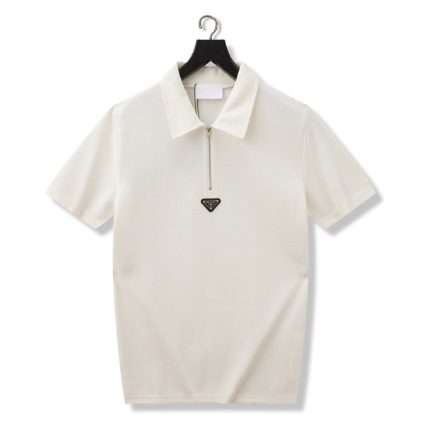 T-shirt polo avec logo poitrine 