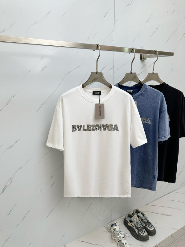 🔥🔥24FW NEUES T-Shirt mit BLCG-Logo