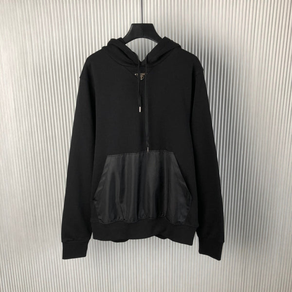 Kapuzenpullover aus Baumwolle mit Dreieckslogo