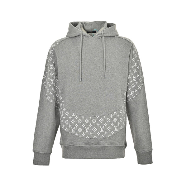 Sweat à capuche patchwork presbyte