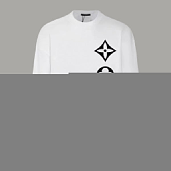 New printing round neck sweater fall and winter