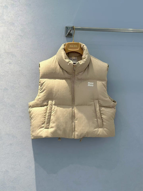 Nouveau gilet en duvet avec imprimé logo
