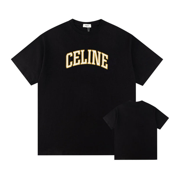 cracked letter print short sleeves