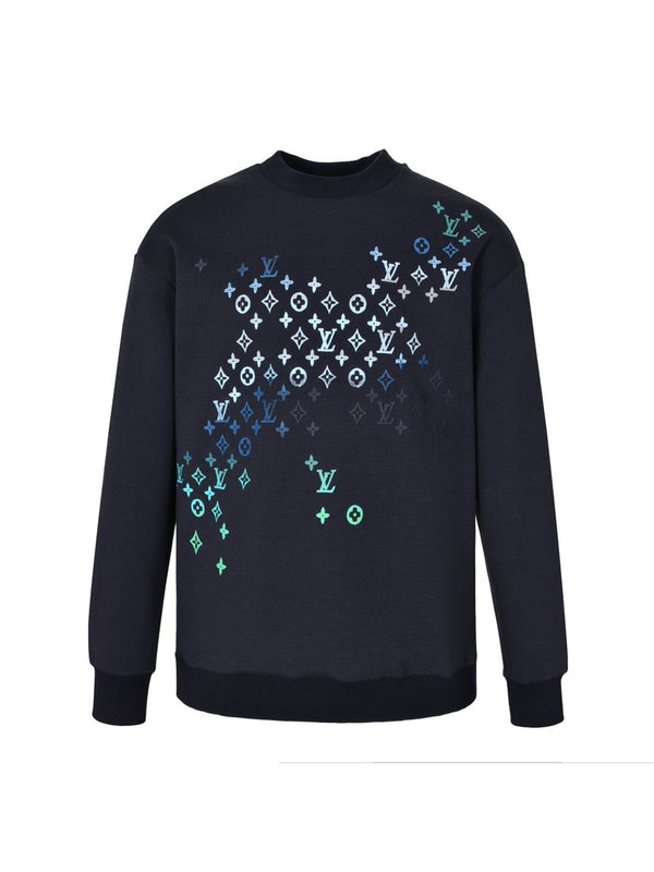 Sweat à capuche brodé floqué