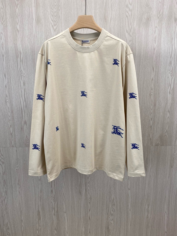 Sweat-shirt brodé Burber