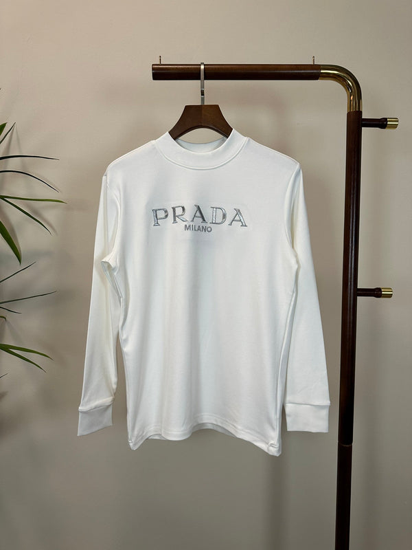 24FW NOUVEAU PRD pur coton logo manches longues