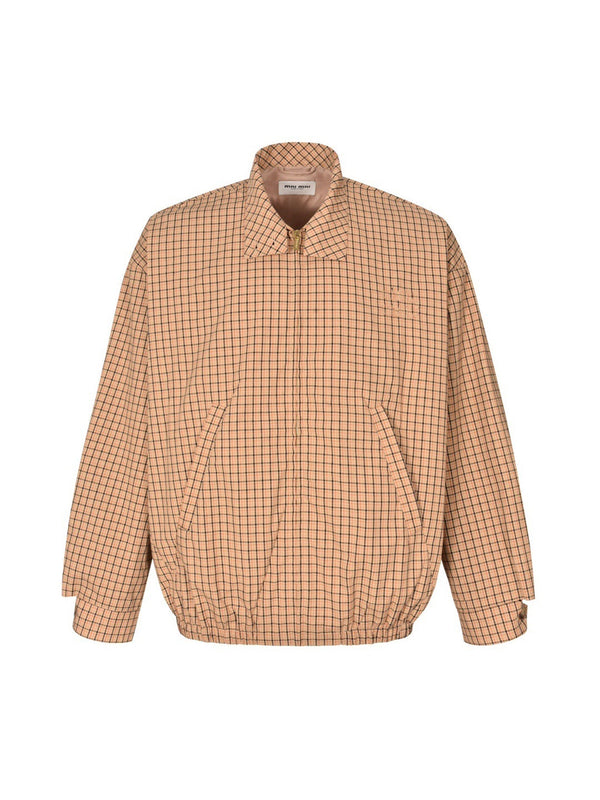 veste à carreaux
