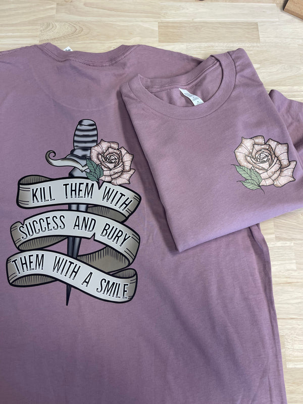 T-shirt graphique inspirant