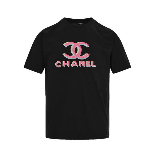 T-shirt à manches courtes avec logo brodé Ghost Letter 
